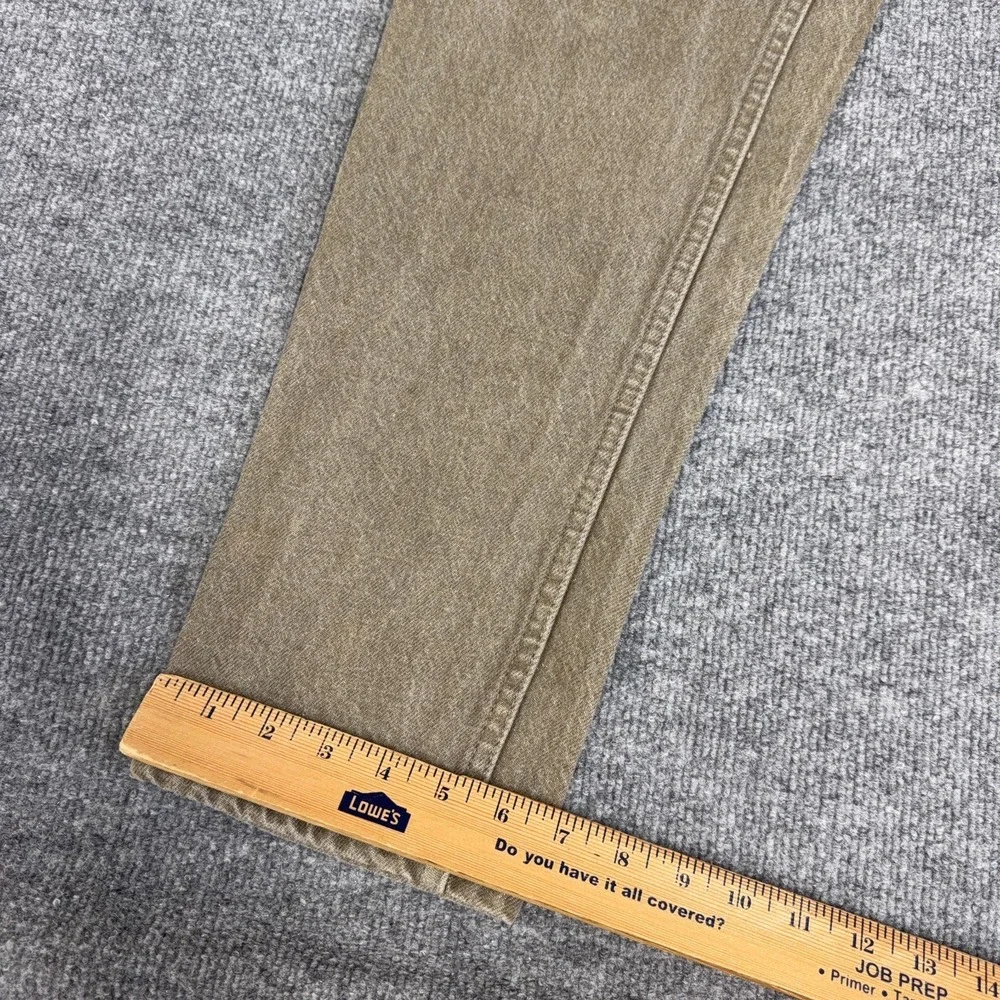 Vintage Levi's 550 Orange Tab Brown Denim Jeans Made in USA Relaxed 31x32 90s